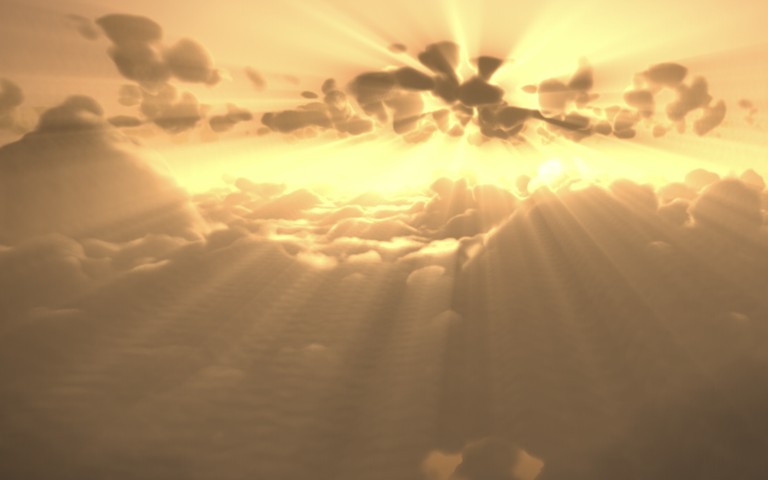 Lightfall. Where the evening pours through.